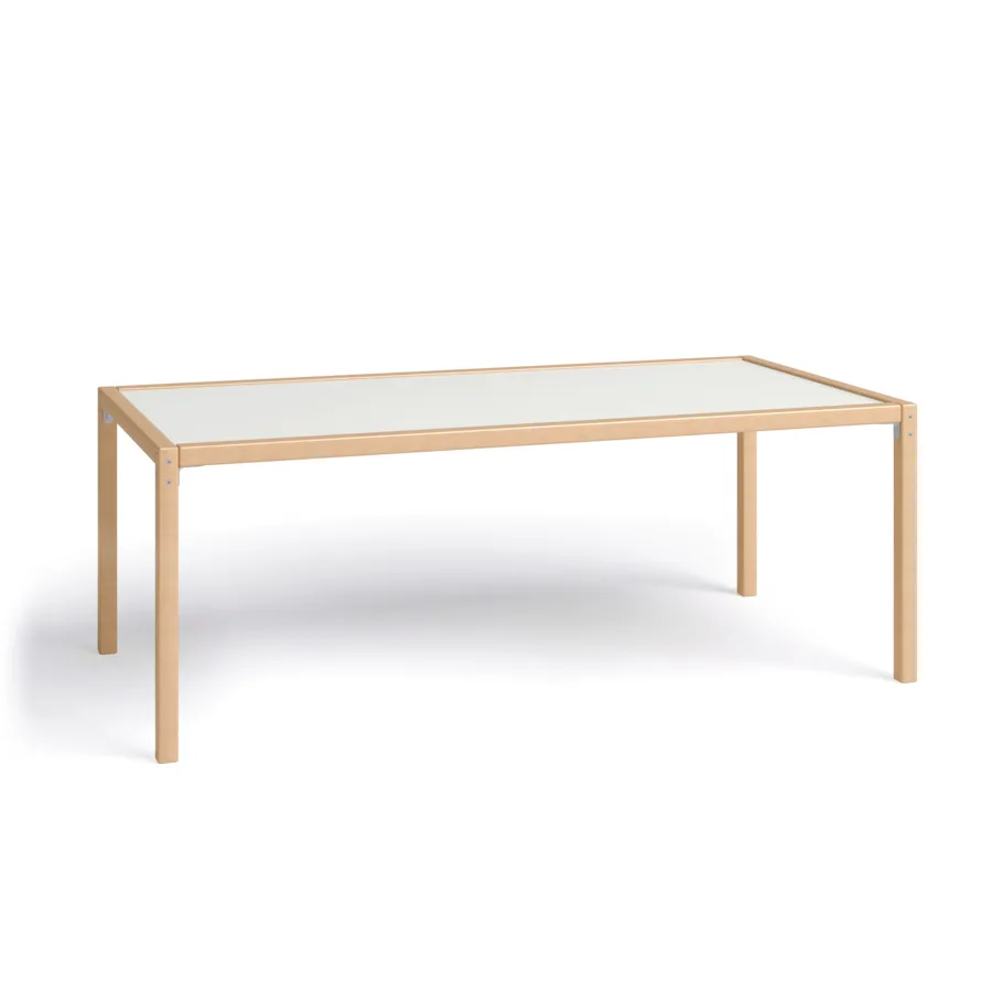Tisch mit eingefasster Platte FLÖTOTTO - 8049 Schülerschreibtisch